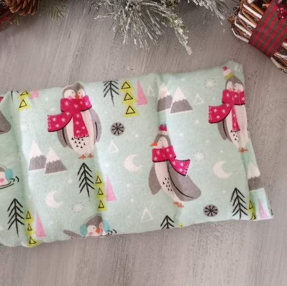 Microwavable Heating Pad Winter Penguins #2 - Picture 6 of 7
